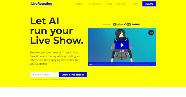 LiveReacting AI gallery image
