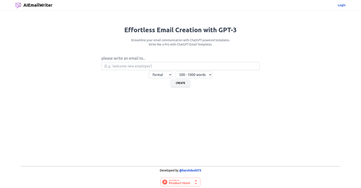 AI Email Writer gallery image