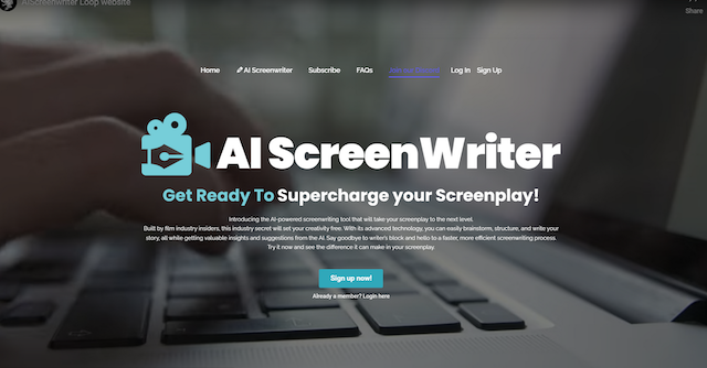 AI Screenwriter gallery image