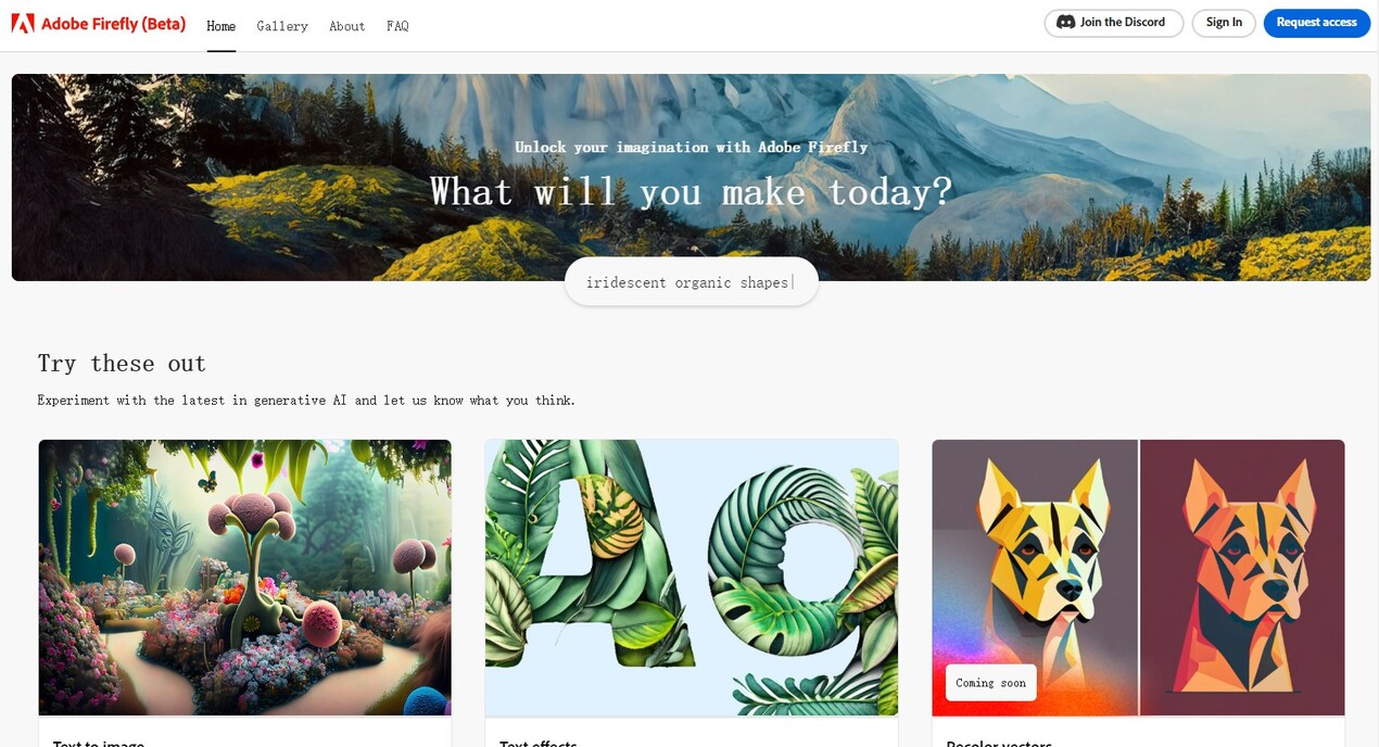 Adobe Firefly gallery image