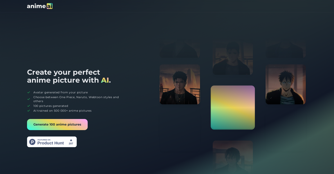 Anime AI gallery image