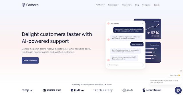 Cohere gallery image