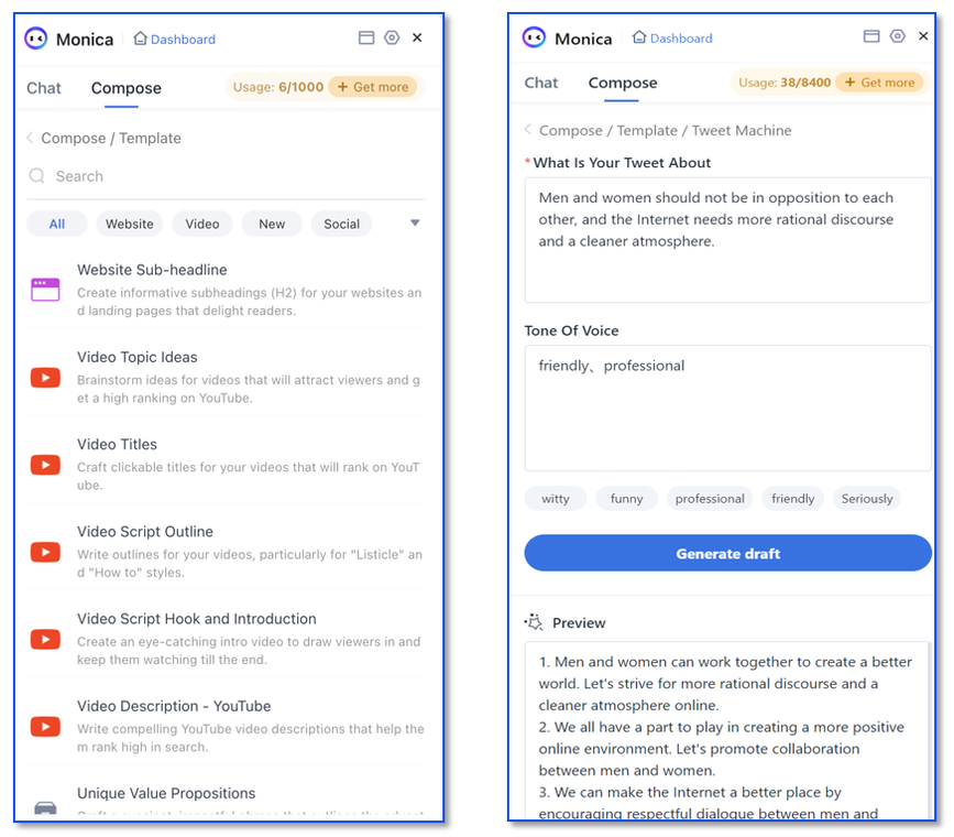 Monica gallery image