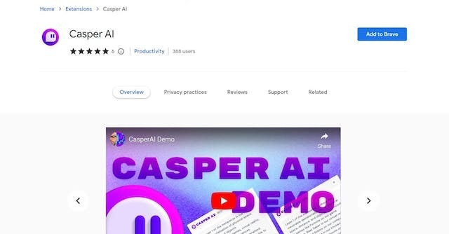 Casper AI gallery image