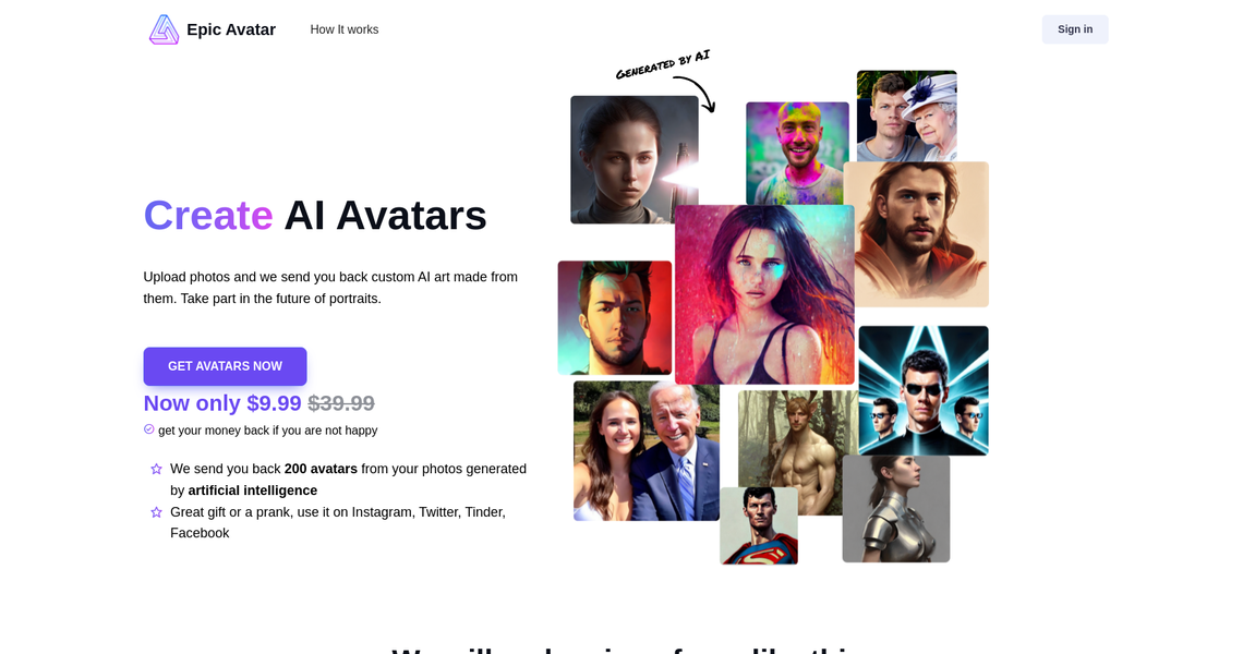 EpicAvatar gallery image