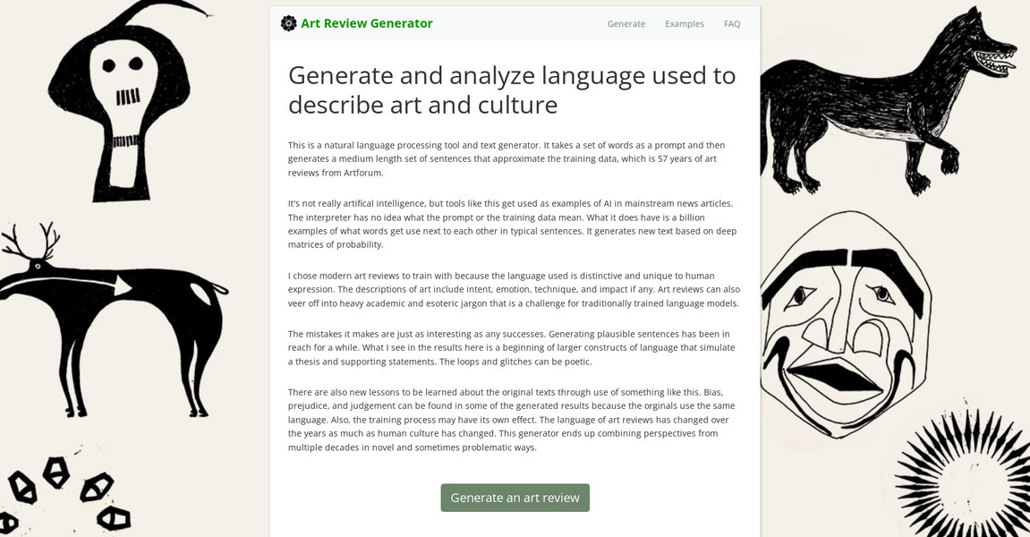 Artreviewgenerator gallery image