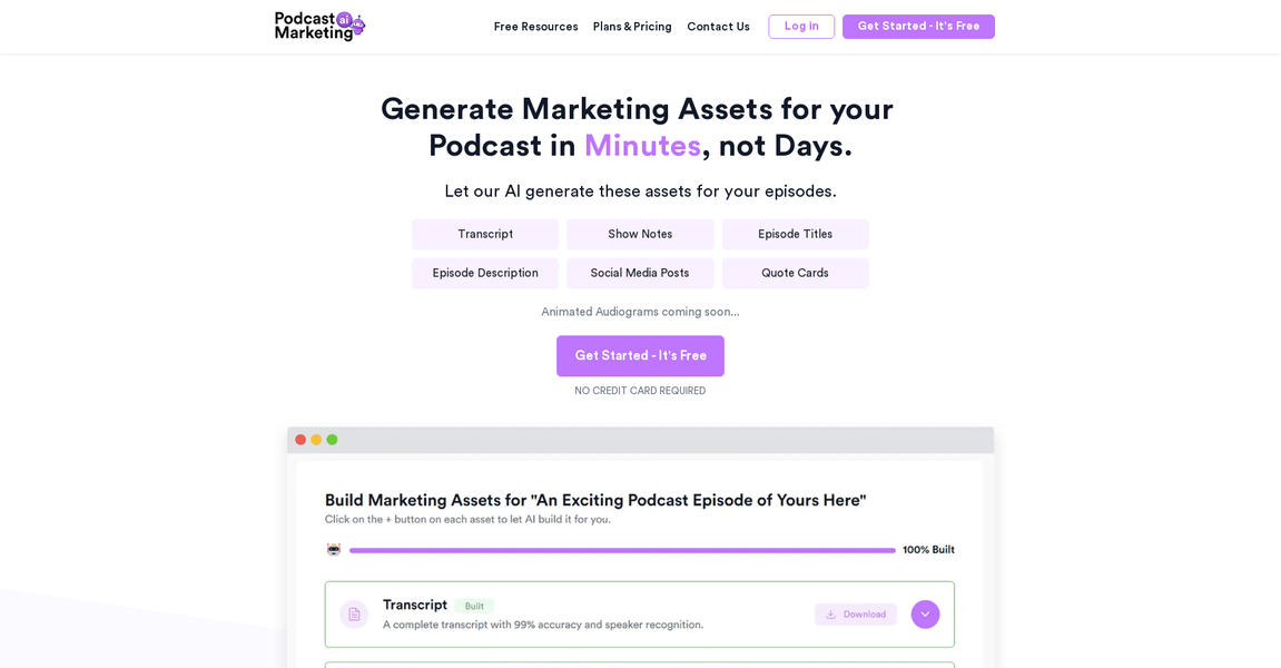 Podcast Marketing AI gallery image