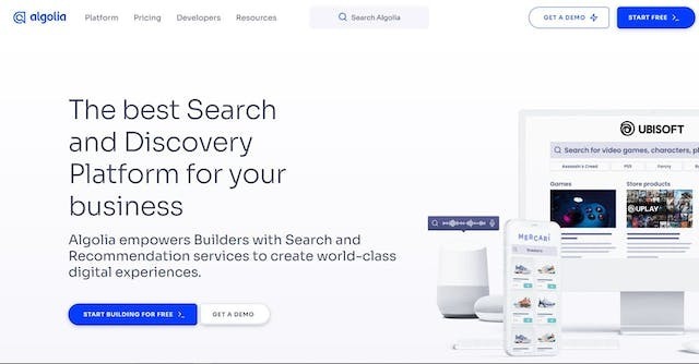Algolia gallery image