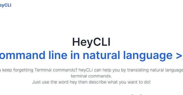 HeyCLI gallery image