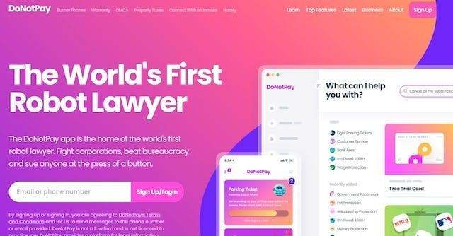 DoNotPay gallery image