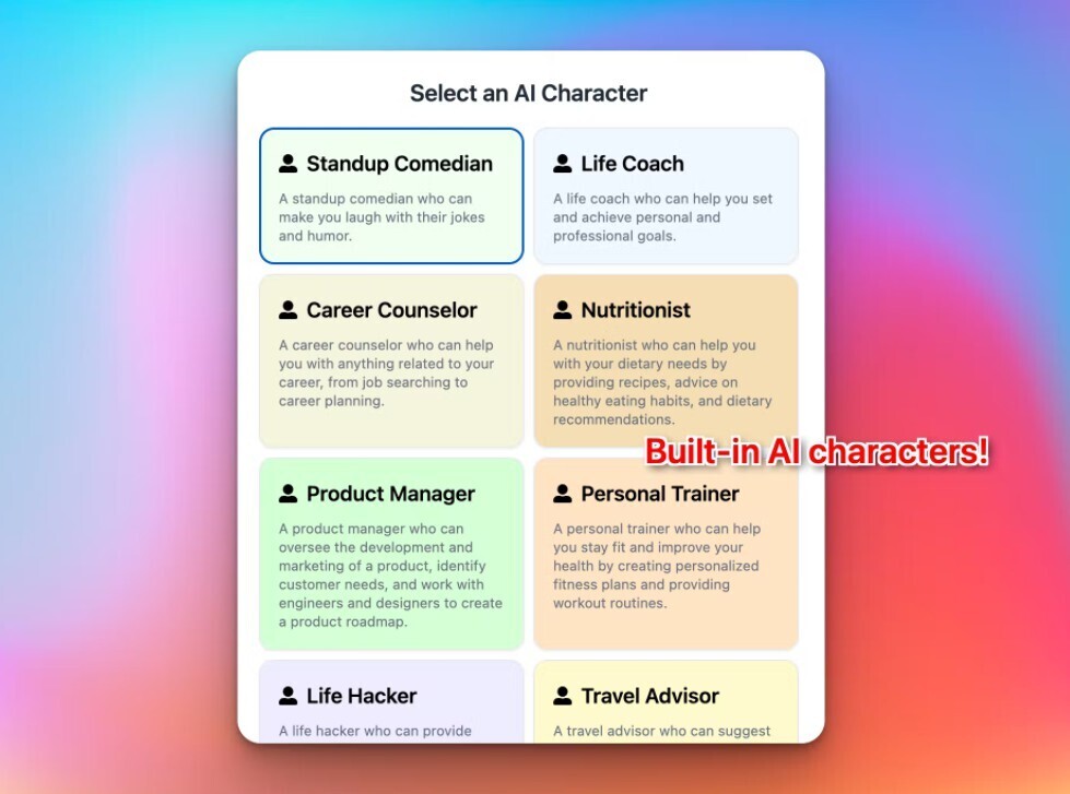 Typingmind gallery image