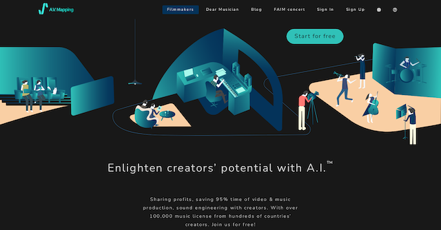 A.V. Mapping gallery image