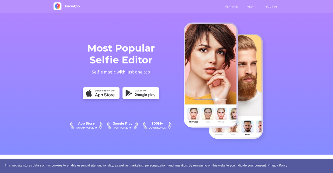 FaceApp gallery image