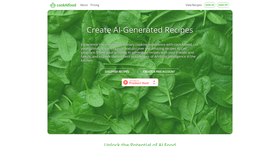 CookAIfood gallery image