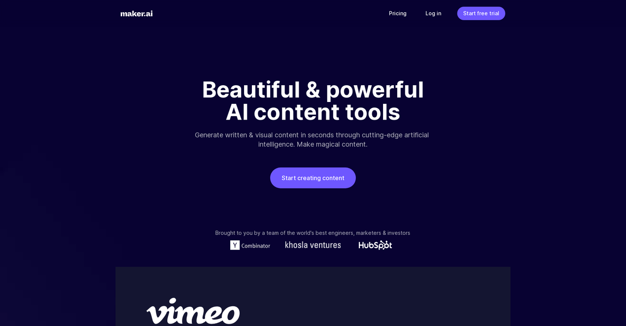 Maker AI gallery image