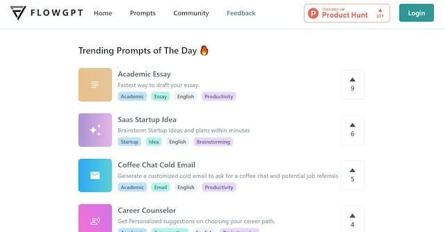 FlowGPT gallery image