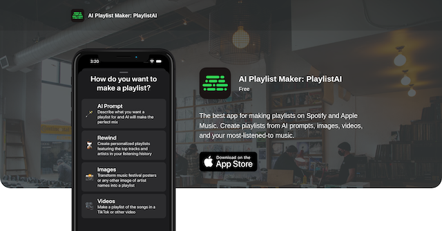 PlaylistAI gallery image