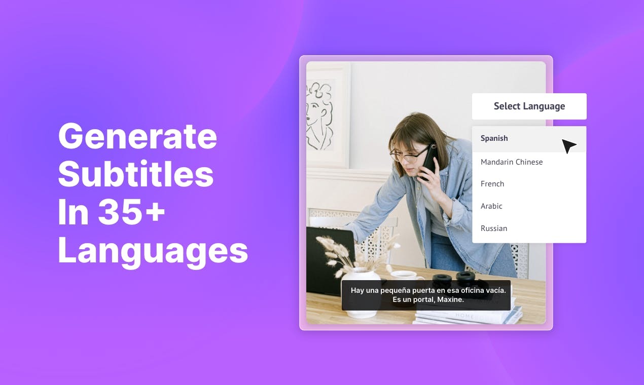 Animaker Subtitles gallery image