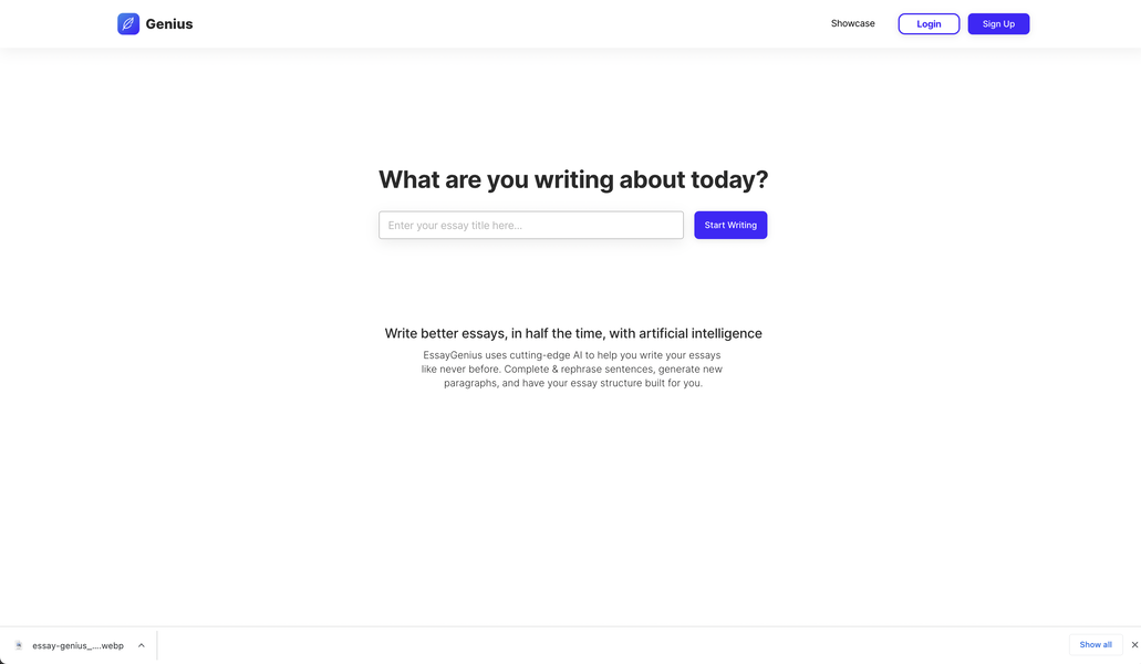 Essay Genius gallery image