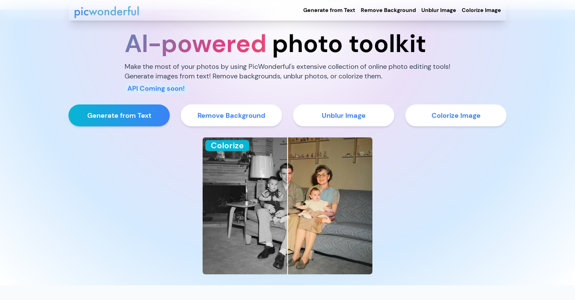 PicWonderful gallery image