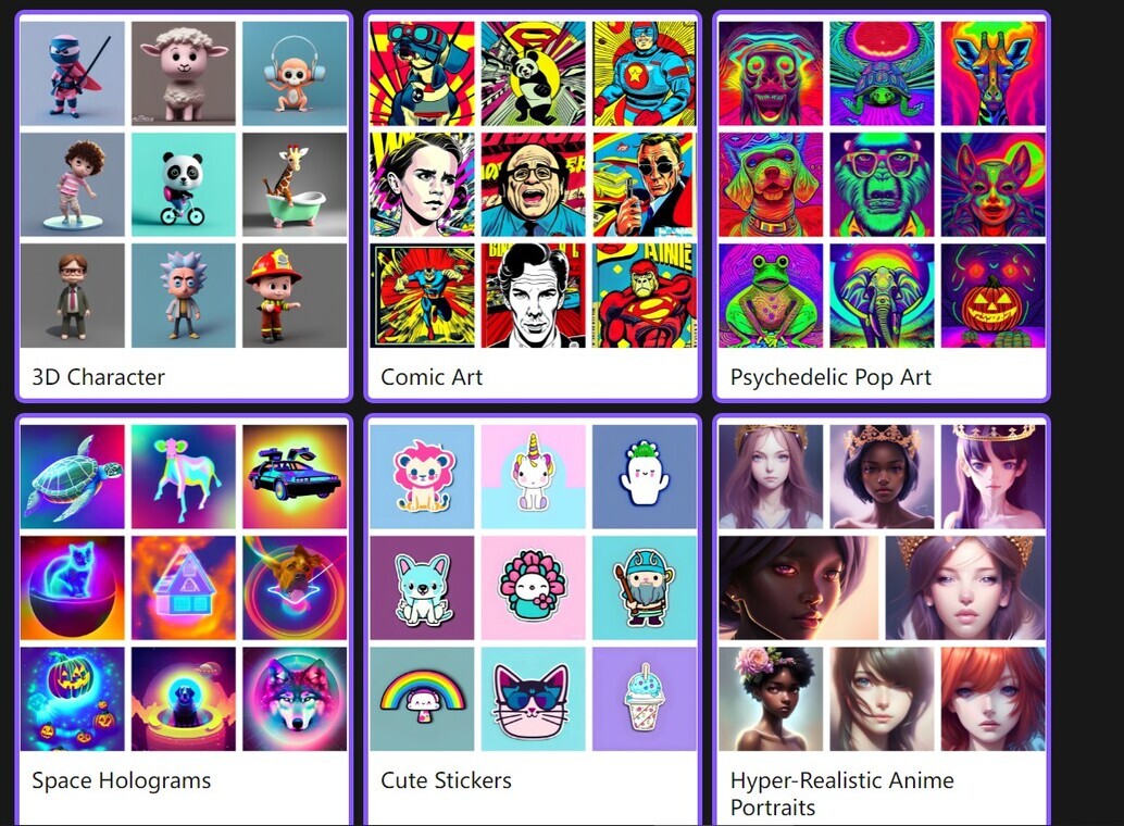 Public Prompts gallery image