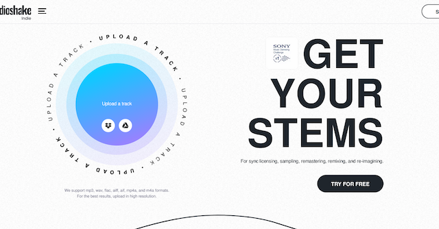 Audioshake gallery image