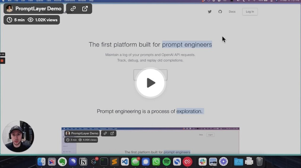PromptLayer gallery image
