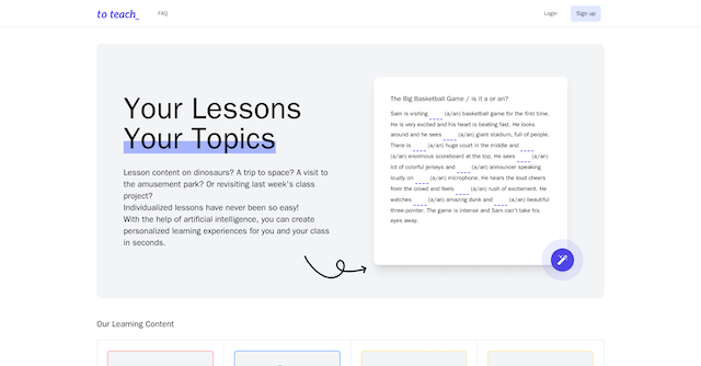 To Teach AI gallery image