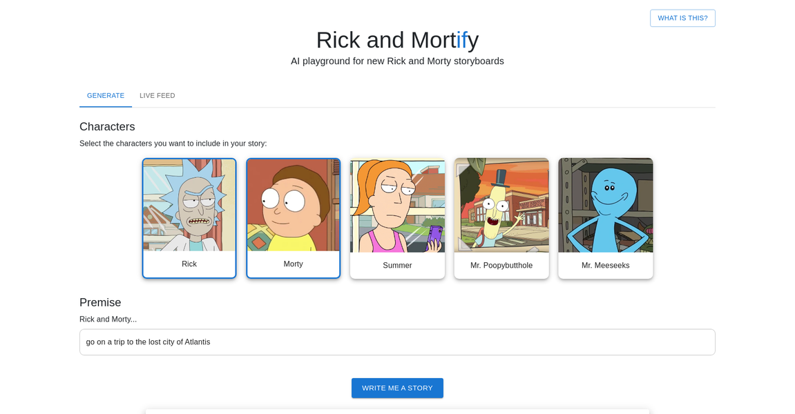 Rick and Mortify gallery image