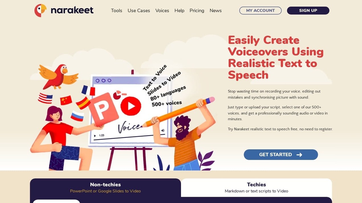 Narakeet gallery image