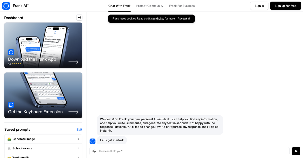 Frank AI gallery image