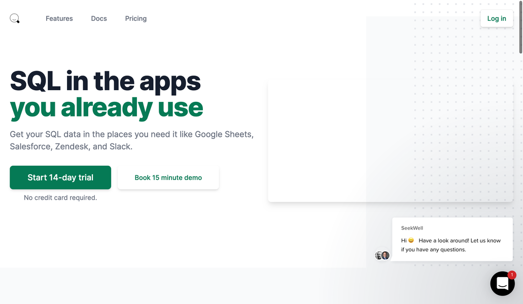 SeekWell gallery image