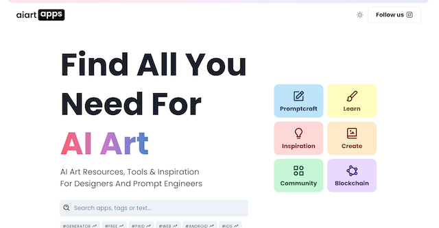 AI Art Apps Database gallery image