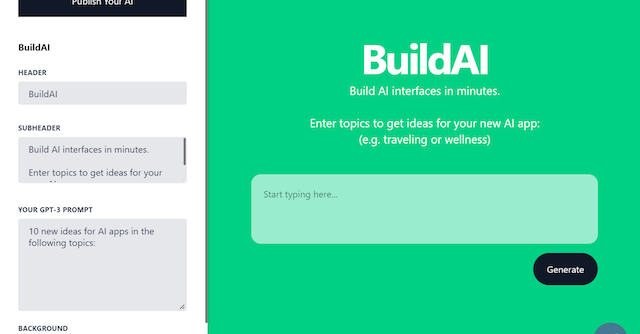 Build AI gallery image