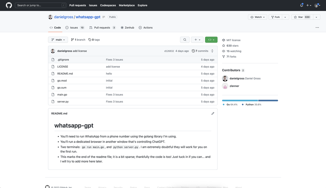 WhatsApp ChatGPT Bot gallery image