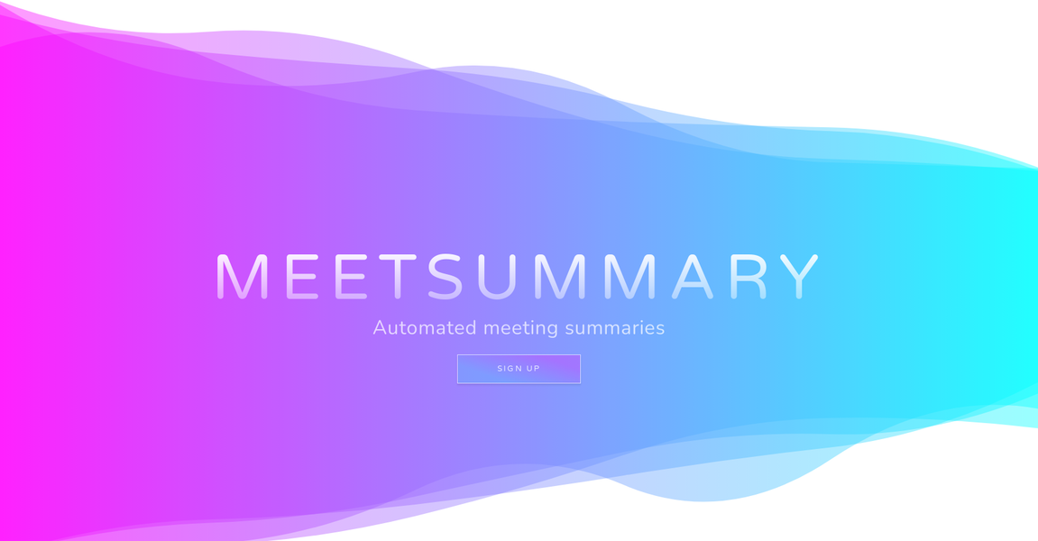 Meetsummary gallery image