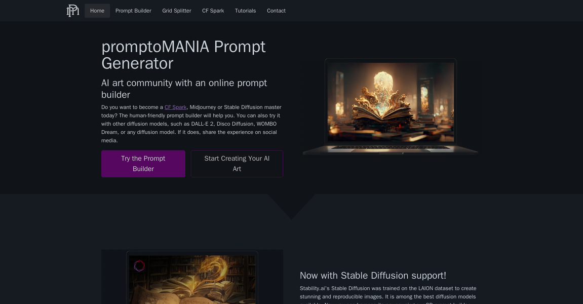 Promptomania gallery image