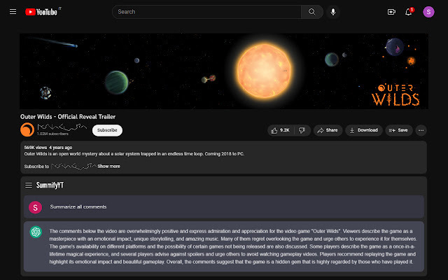 SummifyYT gallery image