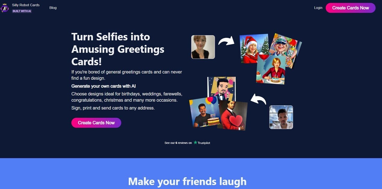 Silly Robot Cards gallery image