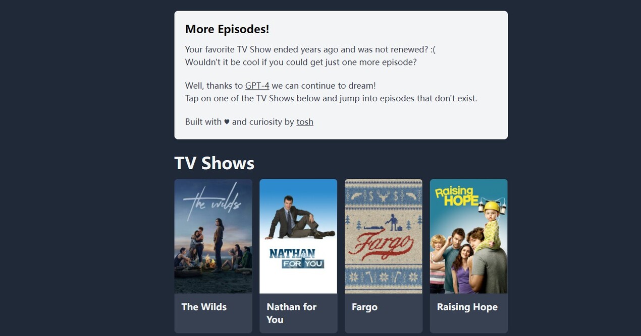 More Episodes gallery image