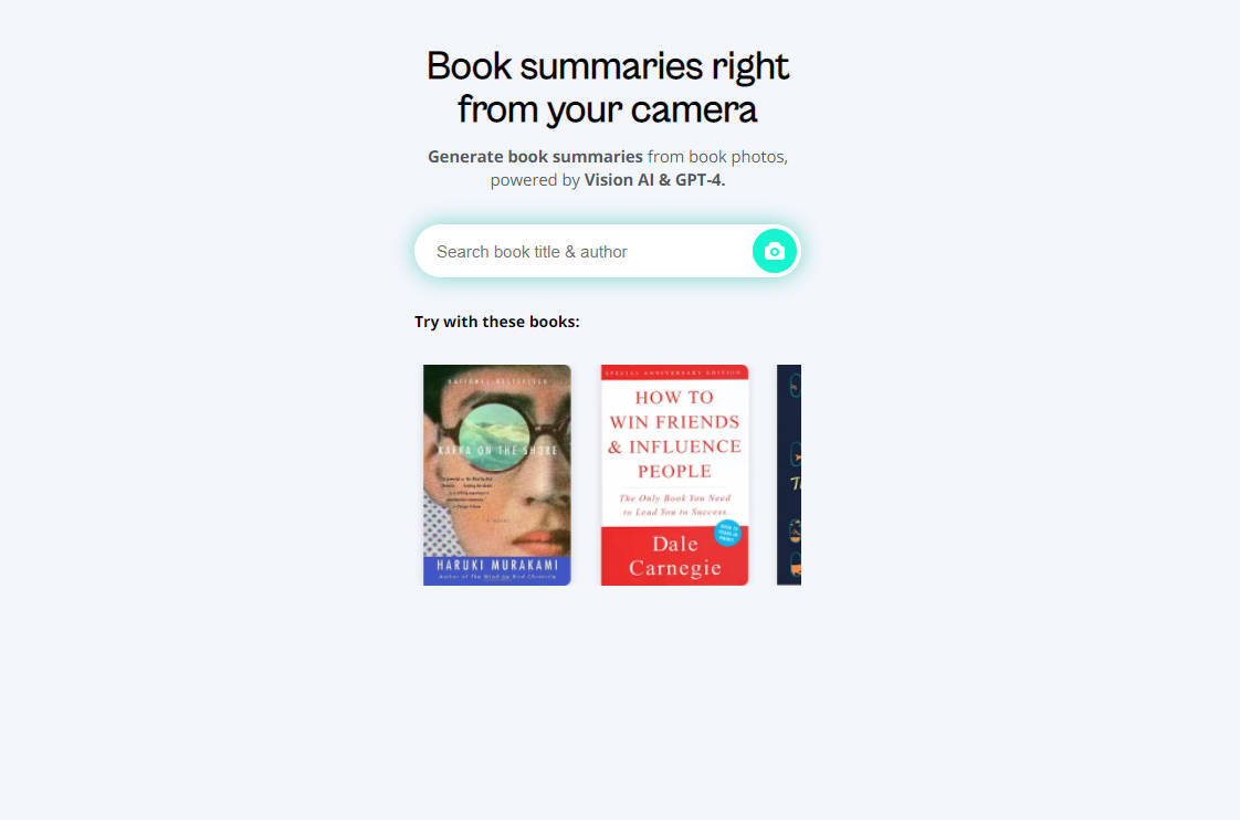 BooksAI gallery image