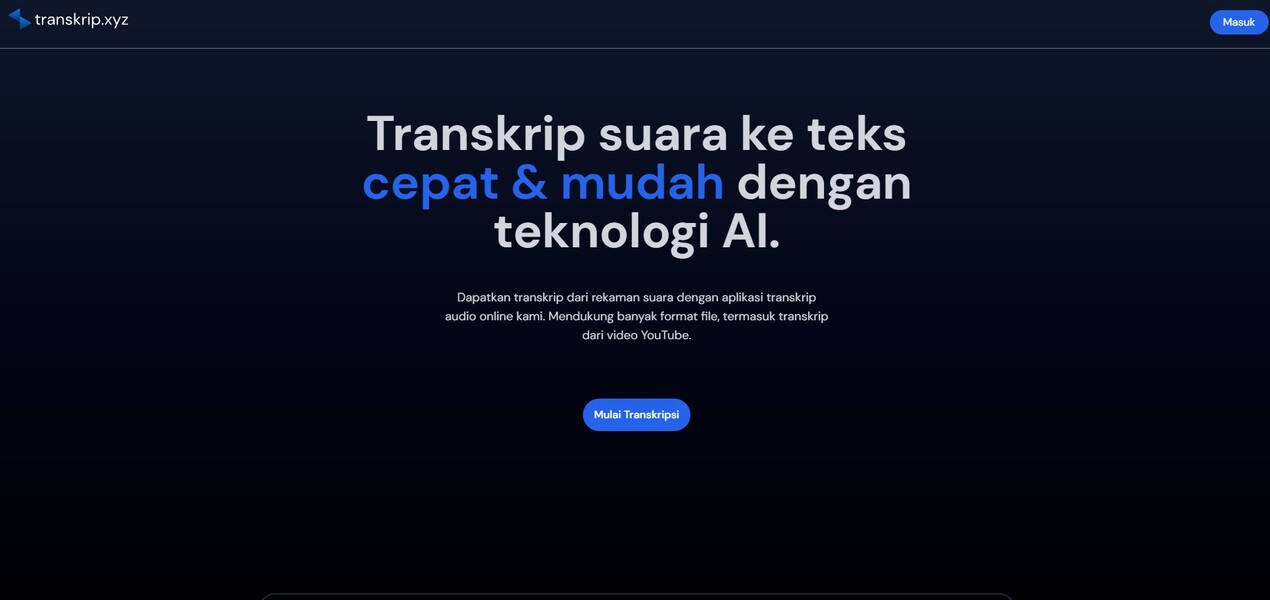 Transkrip.xyz gallery image