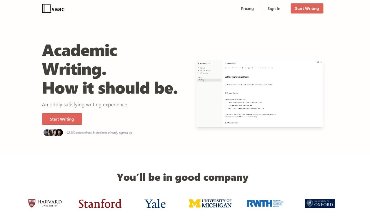 Isaac Editor gallery image