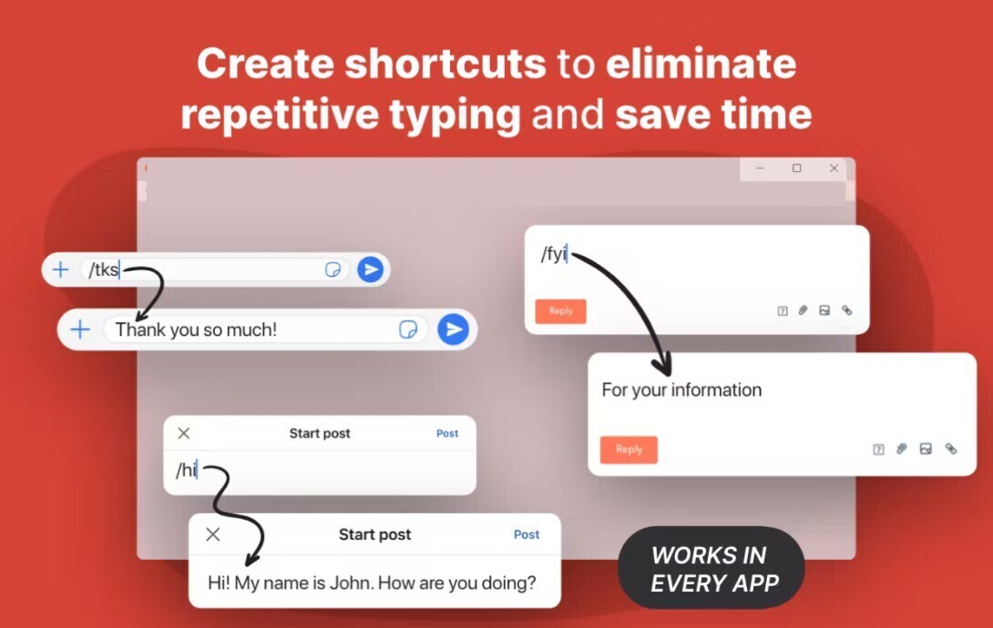 Text Blaze gallery image