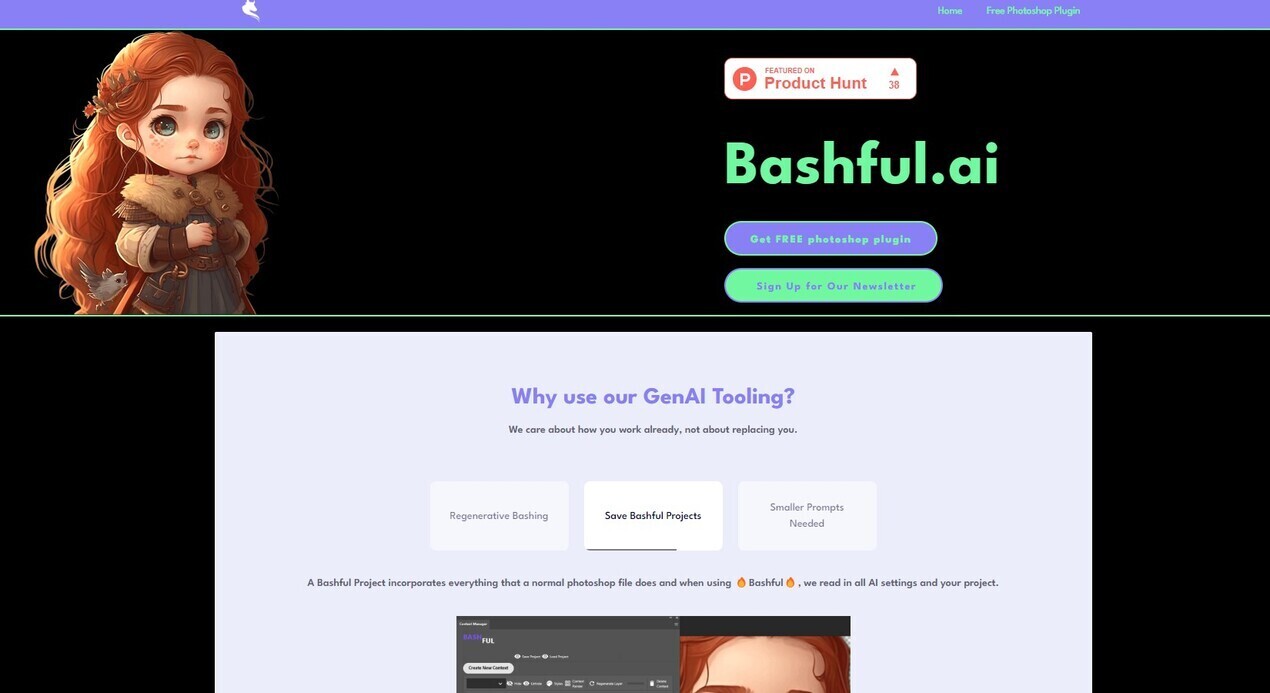Bashful gallery image