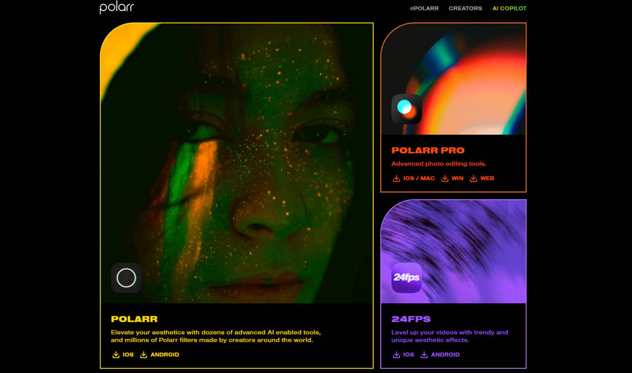 Polarr gallery image