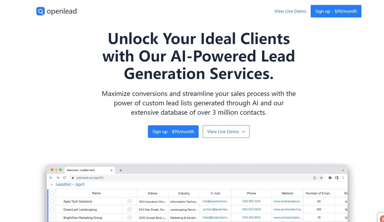 Openlead gallery image