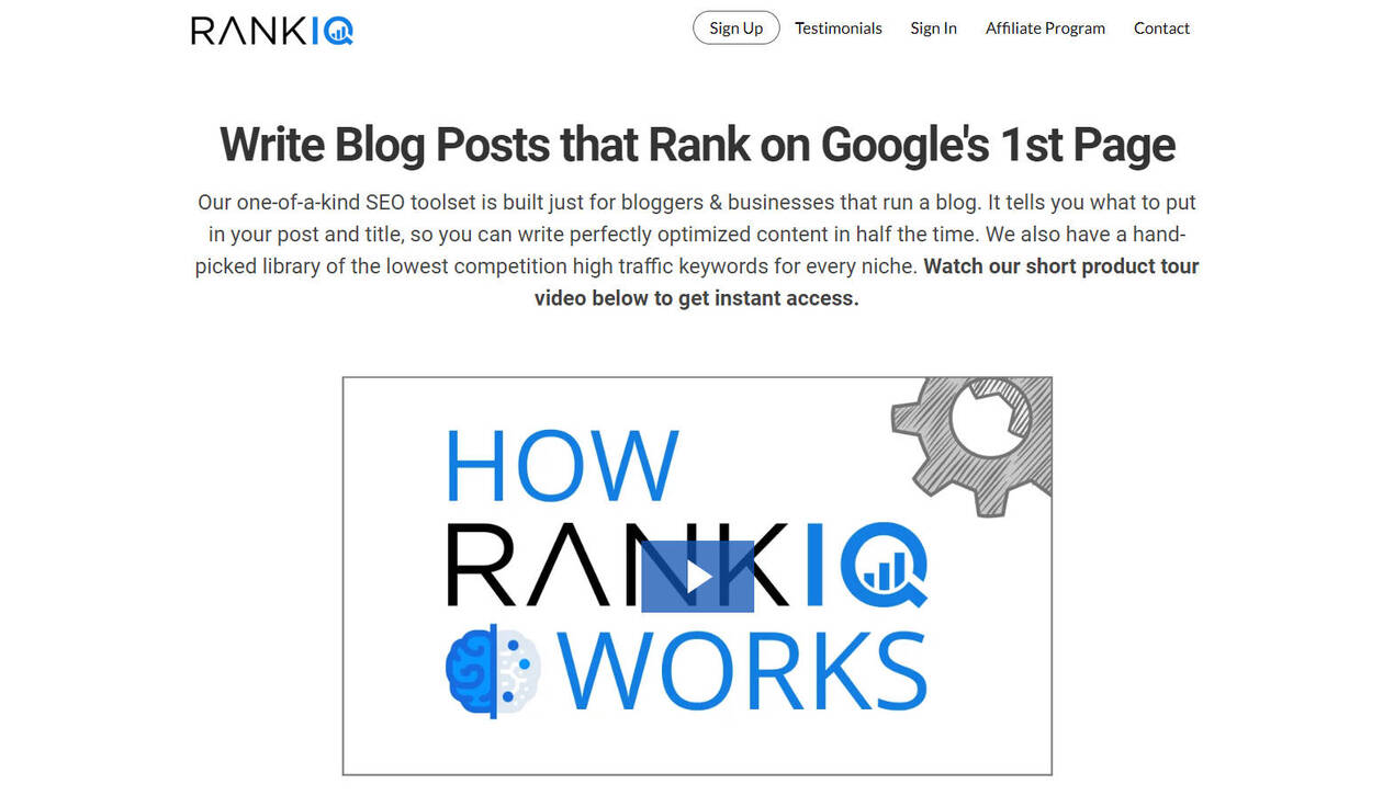 RankIQ gallery image