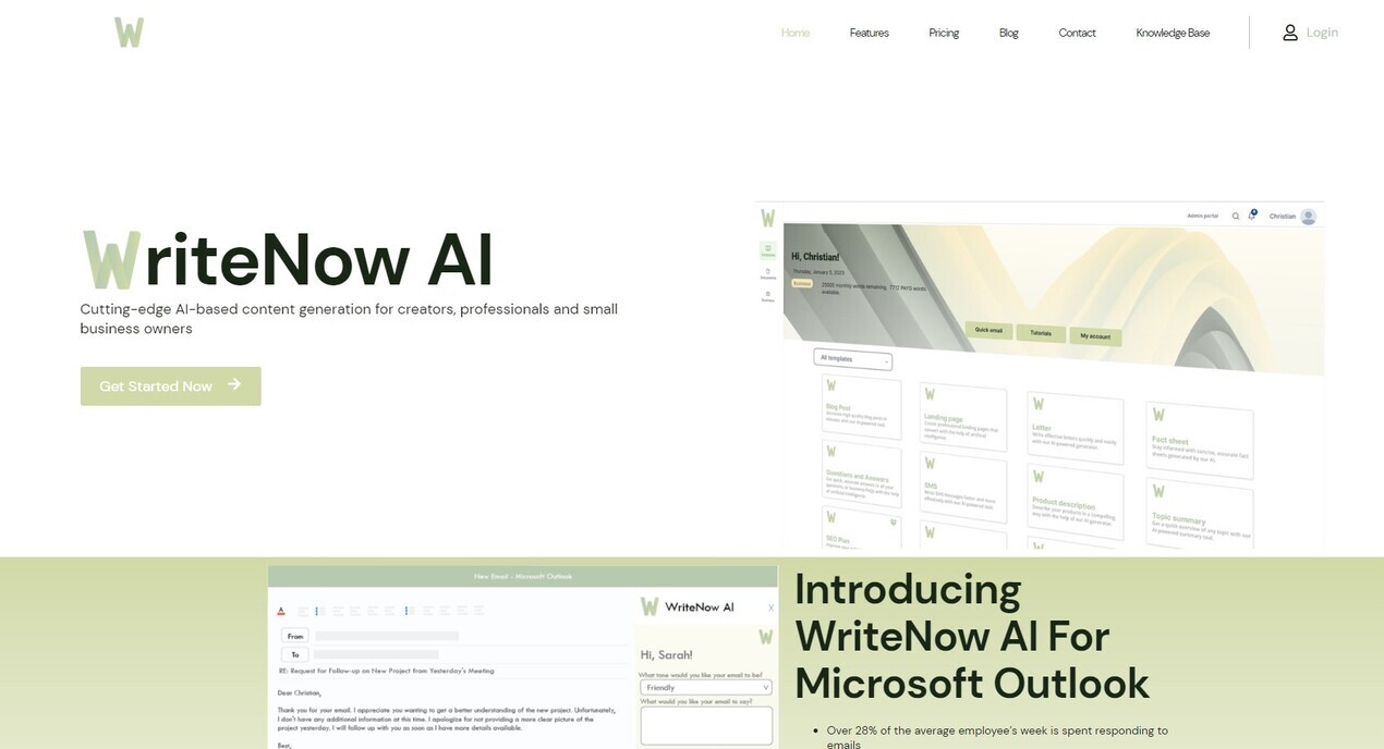 WriteNow AI gallery image