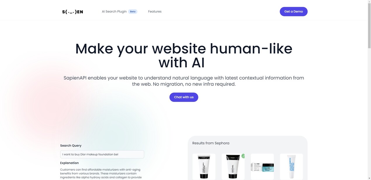 SapienAPI gallery image